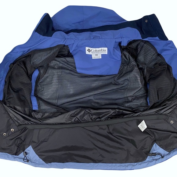 Columbia Women's Blue Convert Hooded Jacket S - Picture 5 of 10